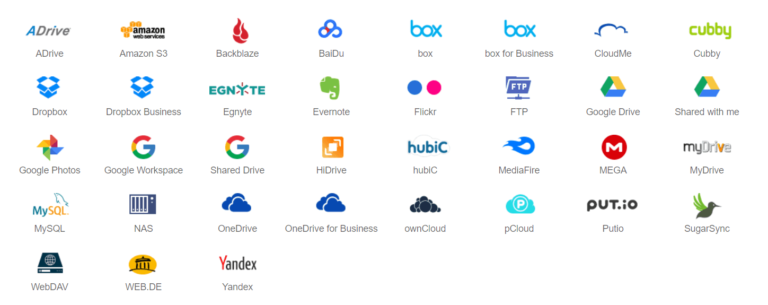 transfer files from one cloud account to another for free online