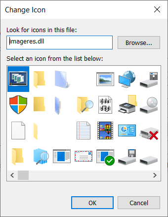 change file icon