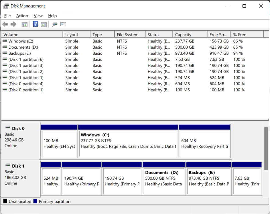 Disk Management