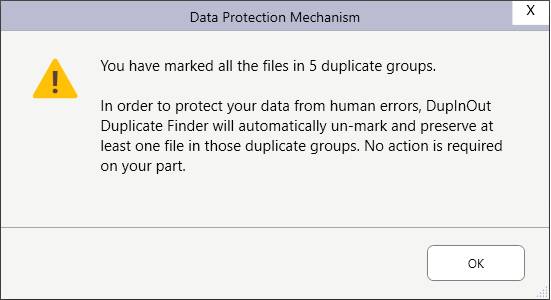 Data Protection Mechanism