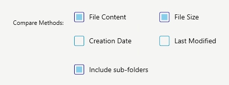 Folder Compare Methods
